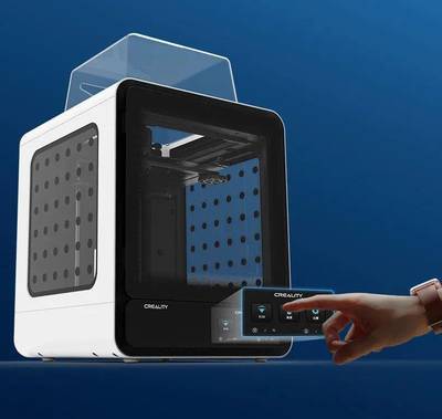 颜值与实力并存 准工业级CR-200B 3D打印机即将上市，开启三维打印新纪元